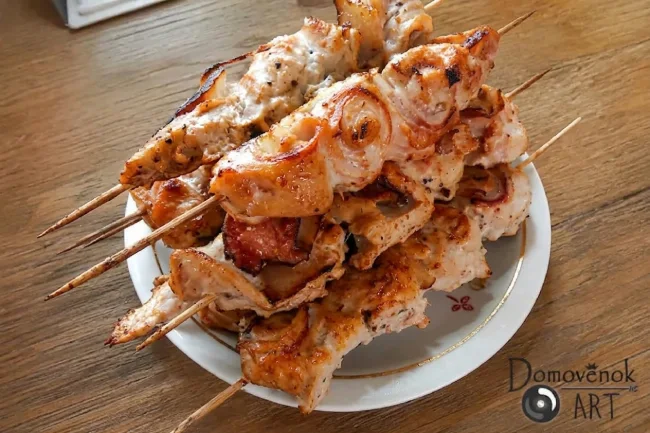 Куриный шашлык в духовке рецепт
